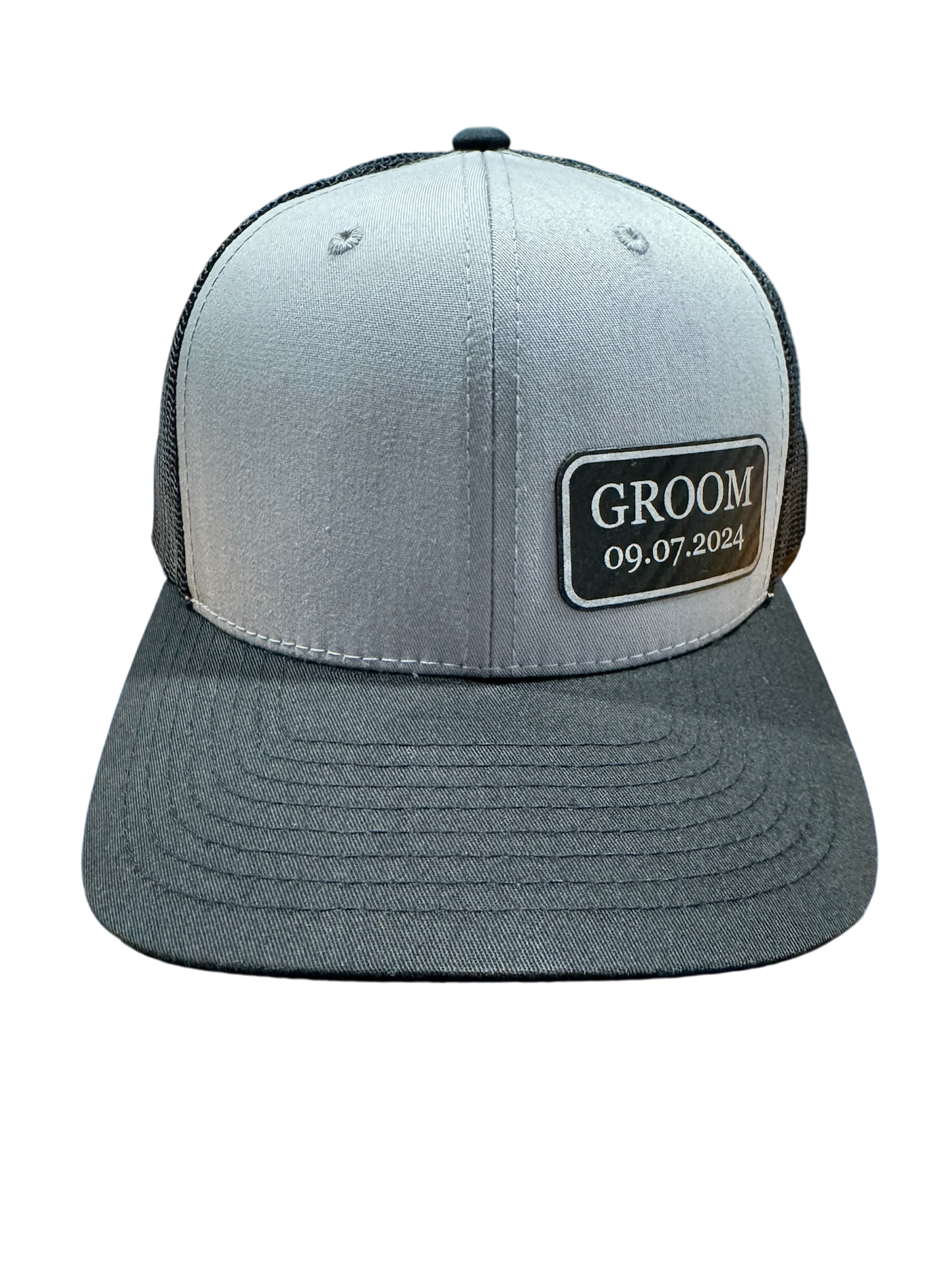 Custom Business Logo Leather Patch Hat