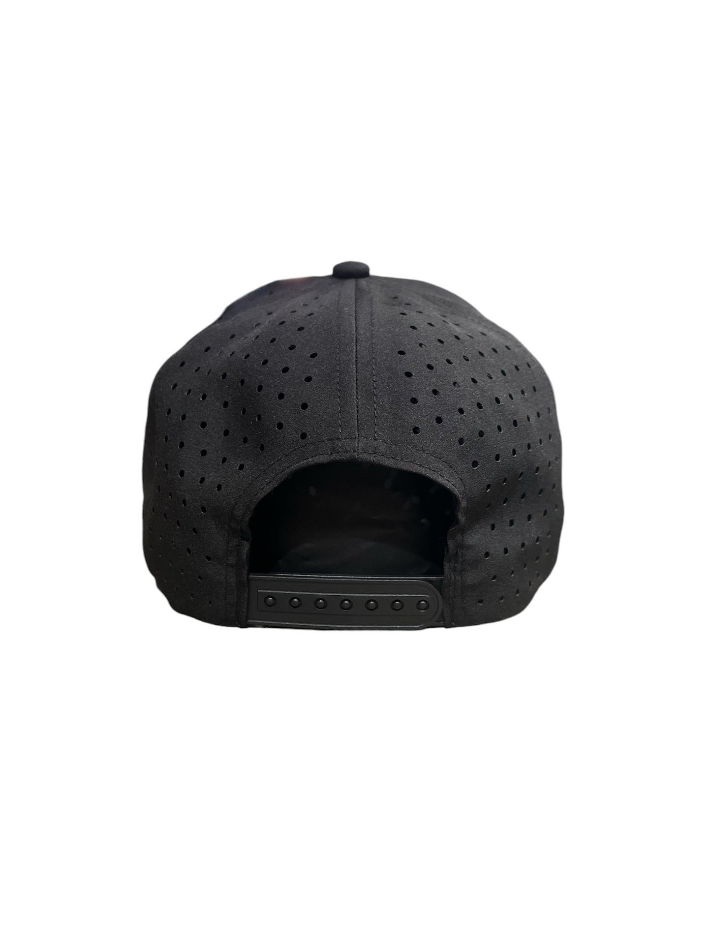 Black 5 Panel Waterproof Rope Hat