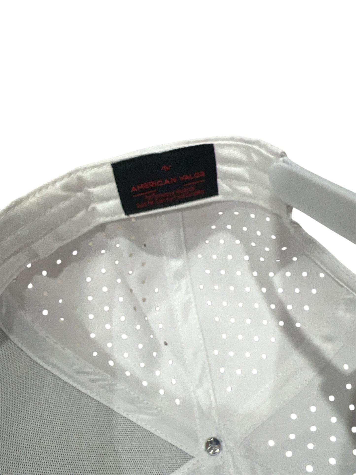 White 5 Panel Waterproof Rope Hat